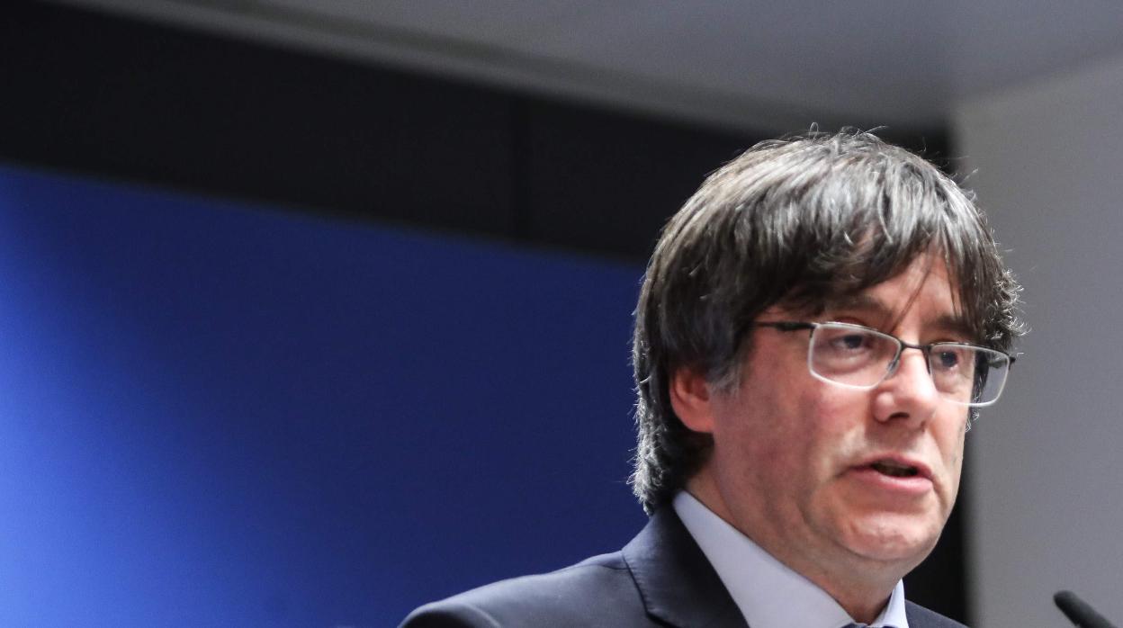 Carles Puigdemont y Toni Comín, hoy en Bruselas