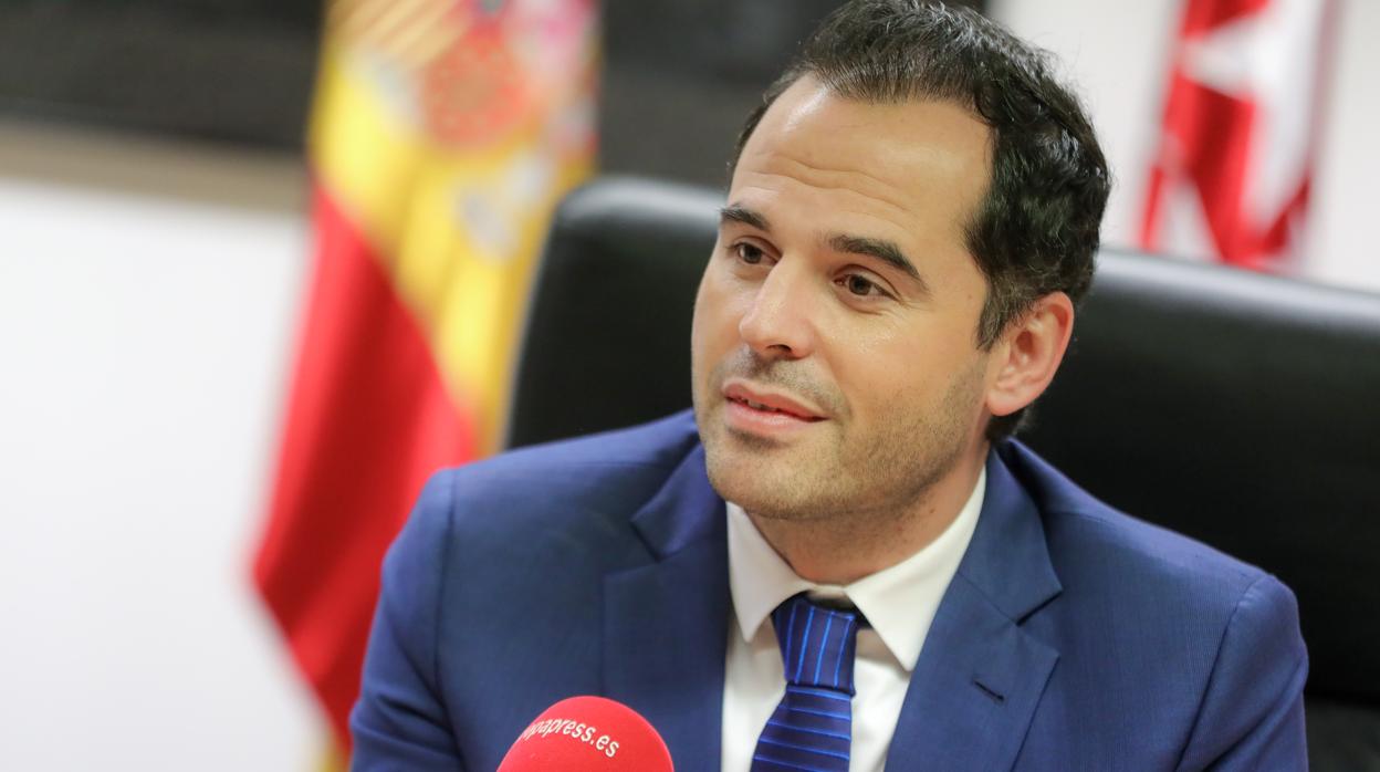 El vicepresidente de la Comunidad de Madrid, Igancio Aguado