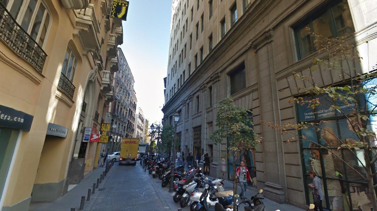 La agresión tuvo lugar en la confluencia de Gran Vía con la calle de Valverde, en octubre