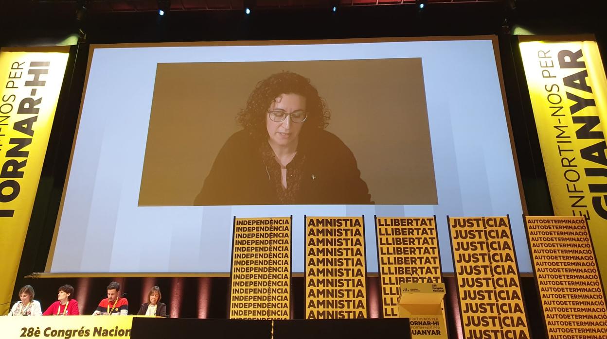 Marta Rovira, en el Congreso de ERC