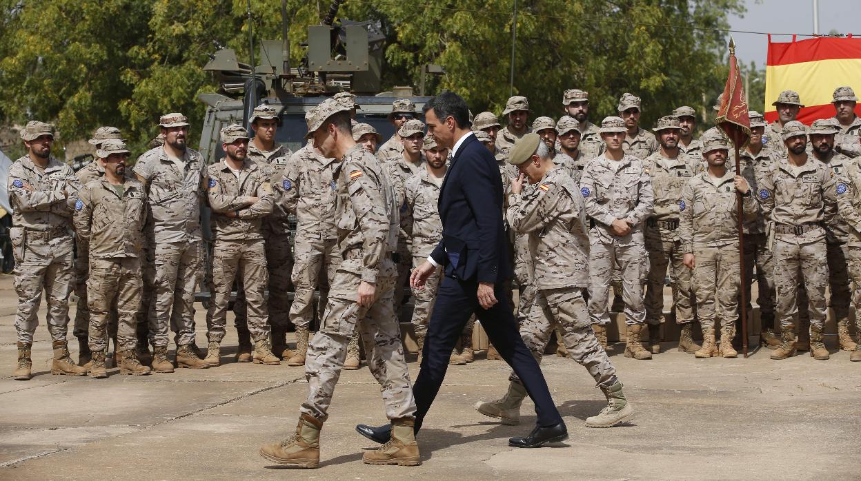 Pedro Sánchez, en un viaje a Mali