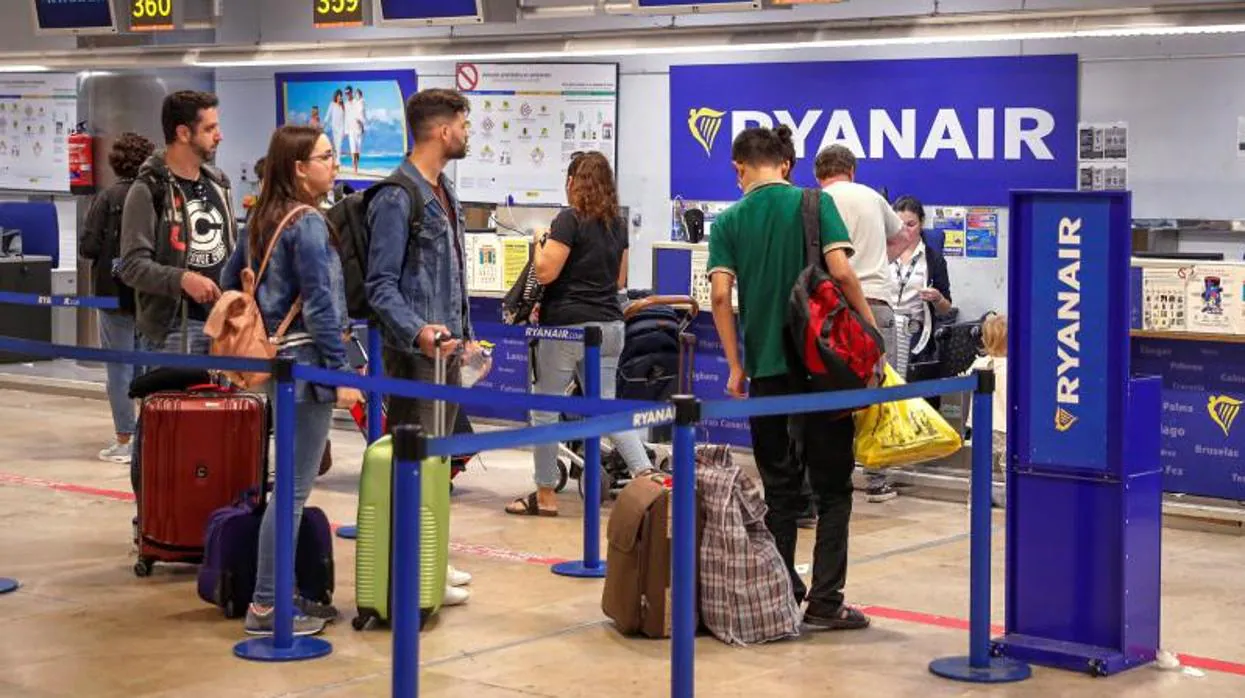 Mostradores de Ryanair