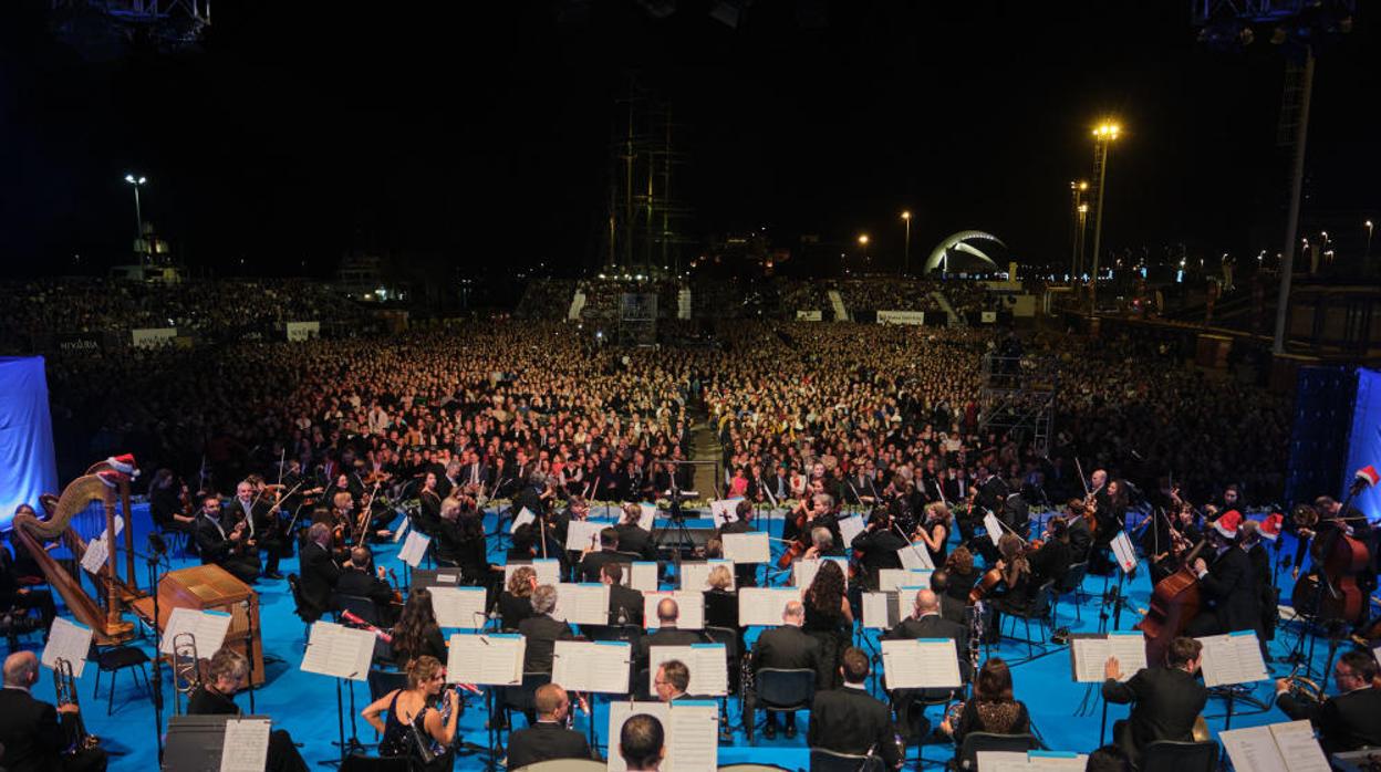 Panorámica del recinto visto desde el escenario