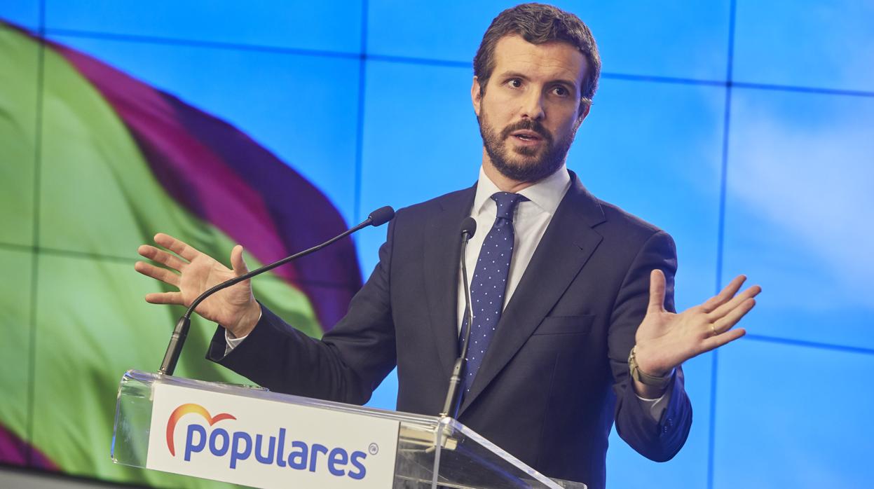 El presidente del PP atendió a la prensa durante casi una hora y cuarto en su balance anual