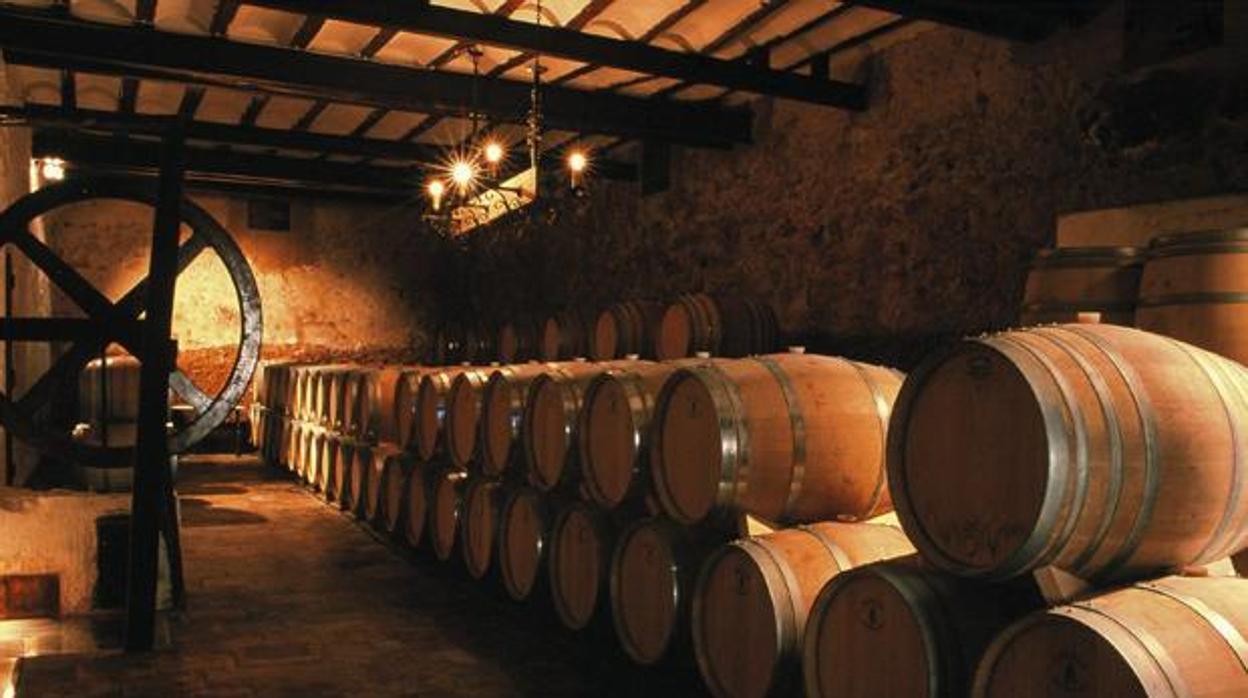 Imagen de una bodega de cava en la localidad valenciana de Requena