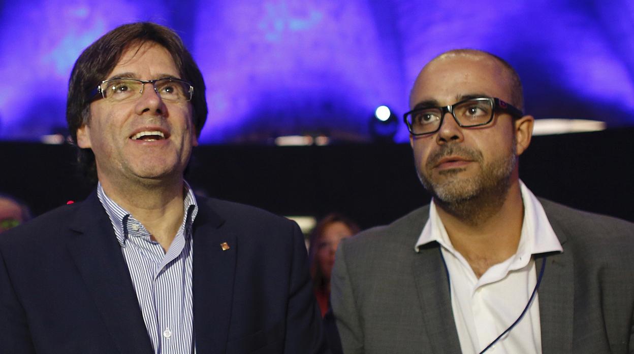 Puigdemont y Buch, en una imagen de archivo