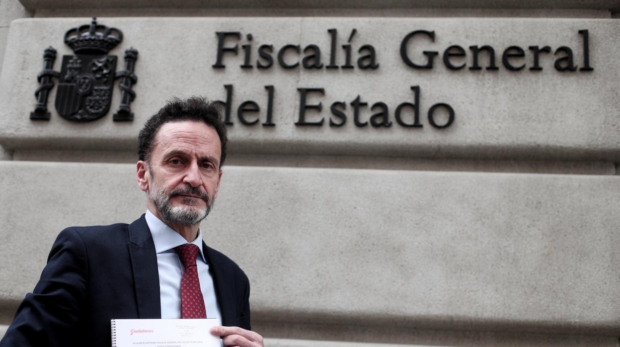 Edmundo Bal, con la denuncia por la presunta filtración a ERC del escrito de la Abogacía General del Estado