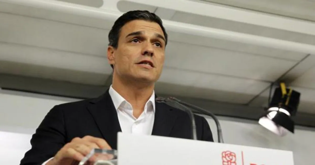 Sánchez, el 30 de septiembre de 2016, un día antes de anunciar su dimisión