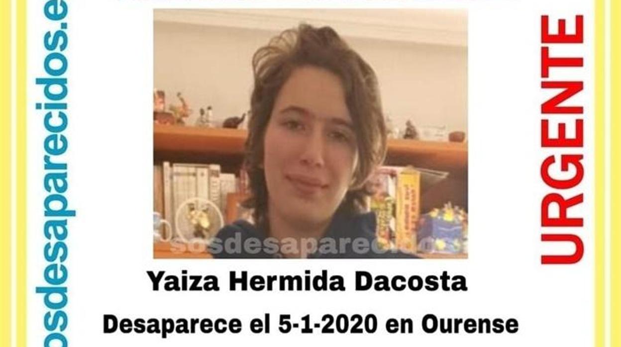 Yaiza, la joven desaparecida