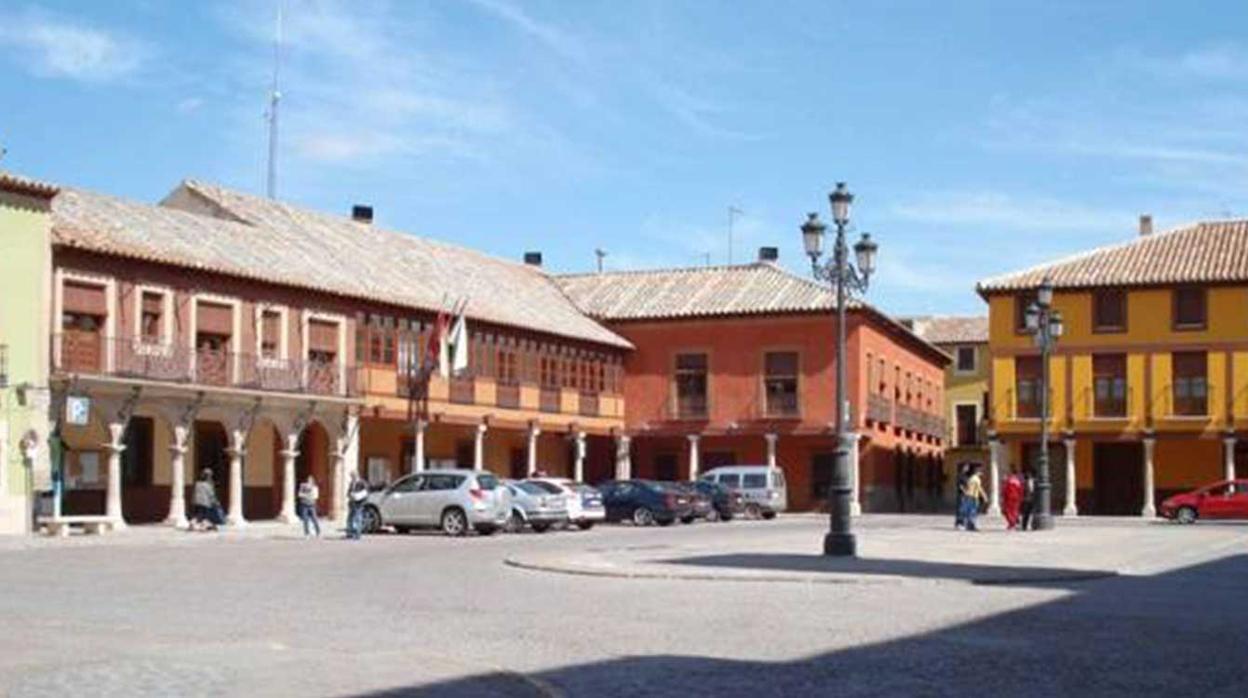 Plaza del Ayuntamiento en La Solana (Ciudad Real)