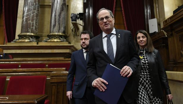 Sánchez reconoce como interlocutor válido al inhabilitado Torra al hablar hoy con él