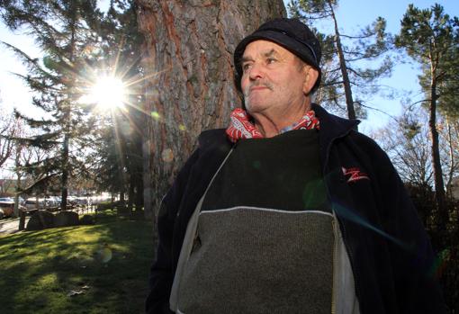 El pastor segoviano ya jubilado Pedro Sanz, que cada año hace su pronóstico del tiempo según las tradicionales cabañuelas