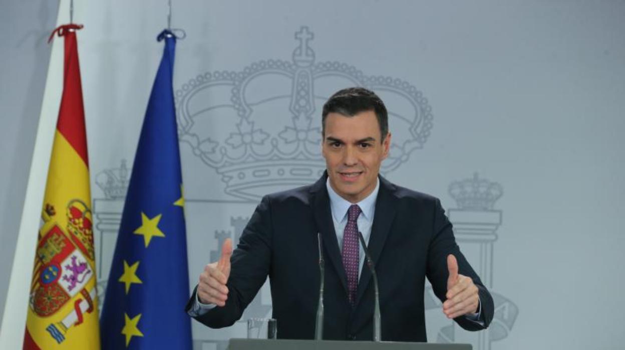 Pedro Sánchez, presidente del Gobierno