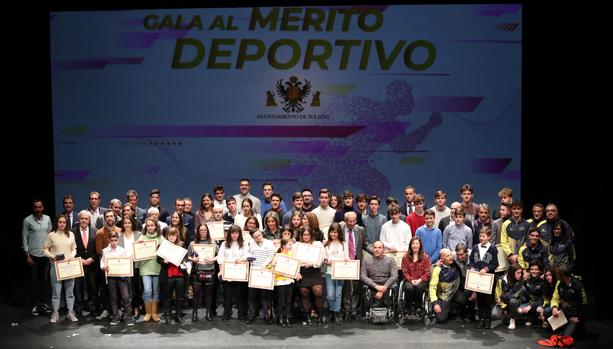 Brillante gala para premiar a los mejores deportistas toledanos