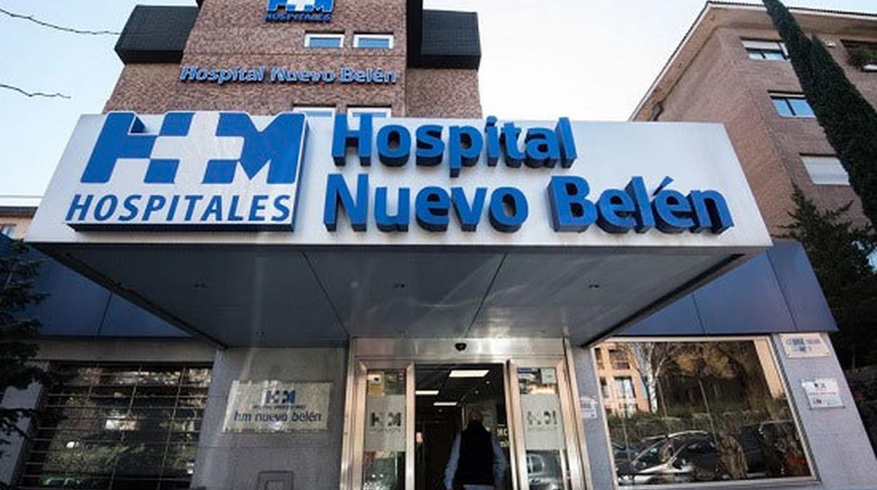 Imagen del exterior del hospital madrileño