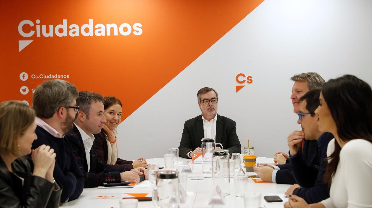 Reunión de la Gestora de Ciudadanos