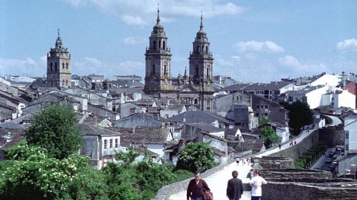 Casco histórico de Lugo, la ciudad en la que se produjeron los hechos