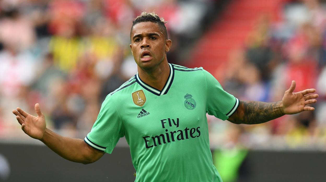 El jugador del Real Madrid, Mariano Díaz