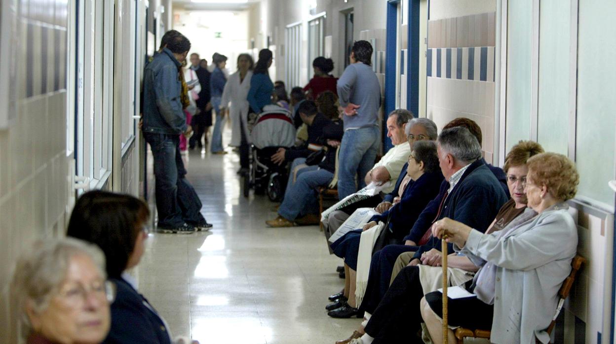 Sala de espera en un hospital