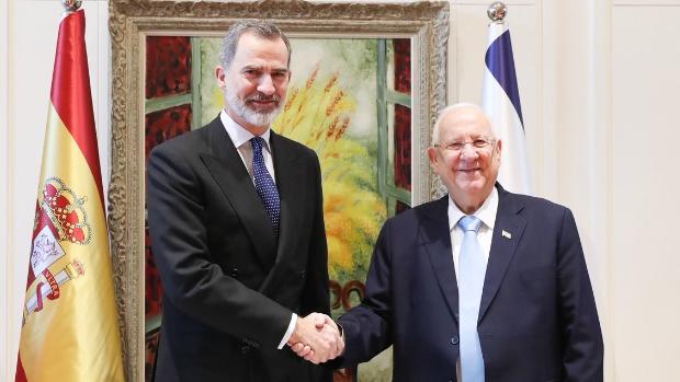 Rivlin pide al Rey que convenza a los palestinos de que «Israel es el único hogar de los judíos»