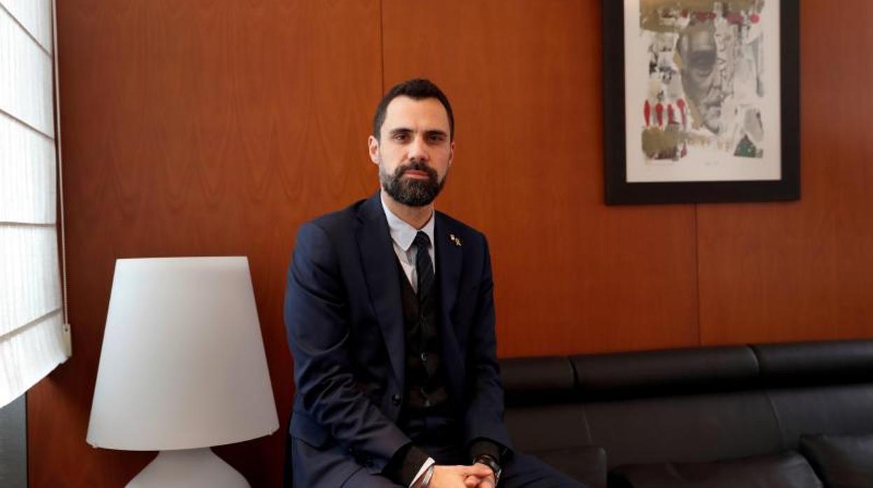 Roger Torrent, presidente del Parlamento de Cataluña