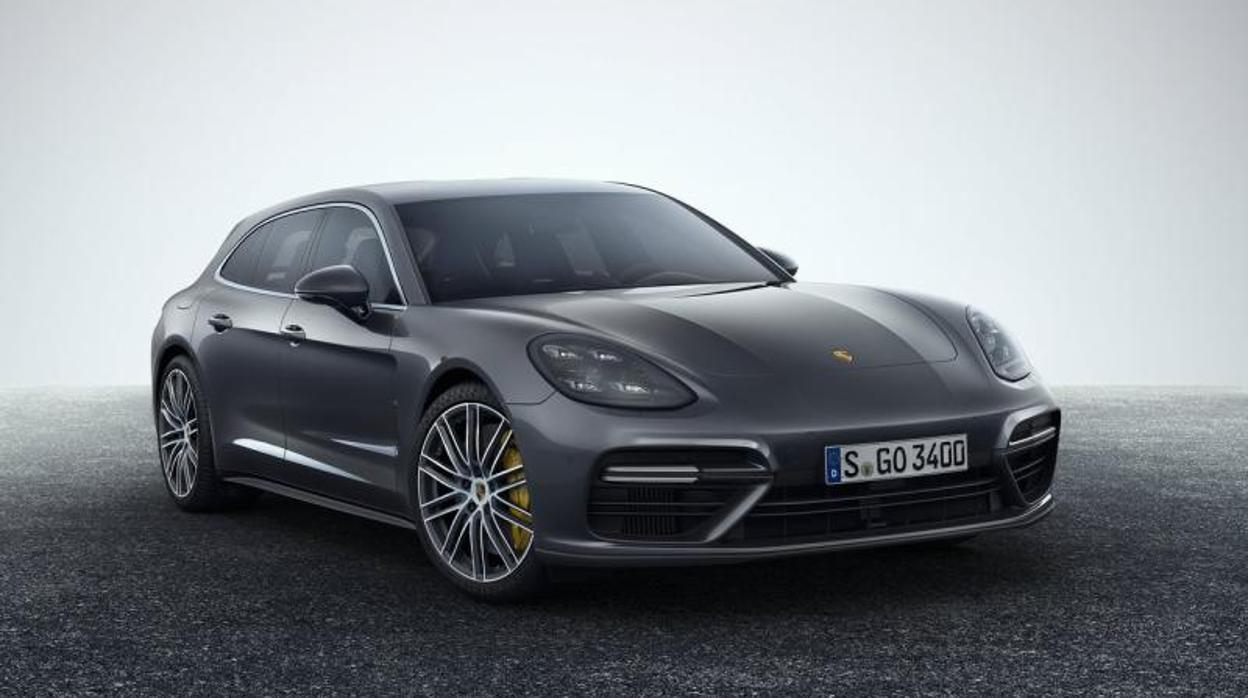 Un Porsche Panamera como los que la banda usa de señuelo para encontrar a sus víctimas