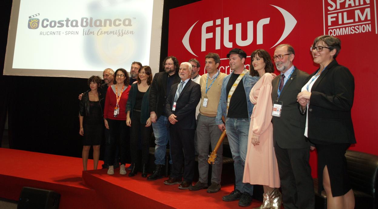 Presentación de El Campello Film Office en la feria FITUR