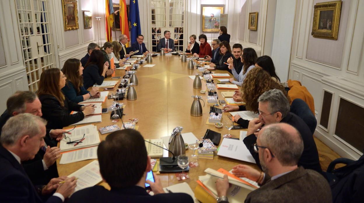 Reunión de la Junta de Síndics este lunes en las Cortes Valencianas