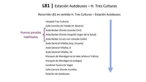 Conozca cuáles serán las nuevas paradas y frecuencias de su línea de autobús