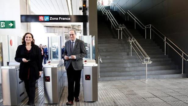 La Metro de Barcelona llega a la Zona Franca