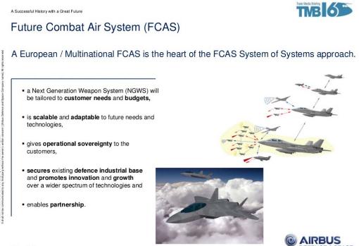 Transparencia explicativa del FCAS ofrecida por Airbus en una jornada informativa