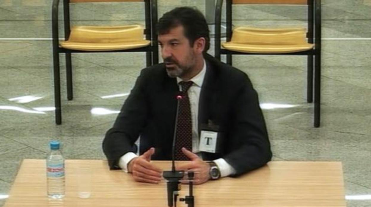 Ferran López, en el juicio contra Trapero