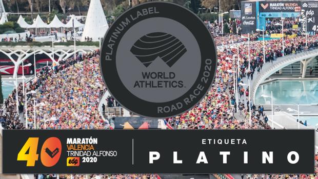 El Maratón de Valencia entra en el selecto club de la Etiqueta Platino