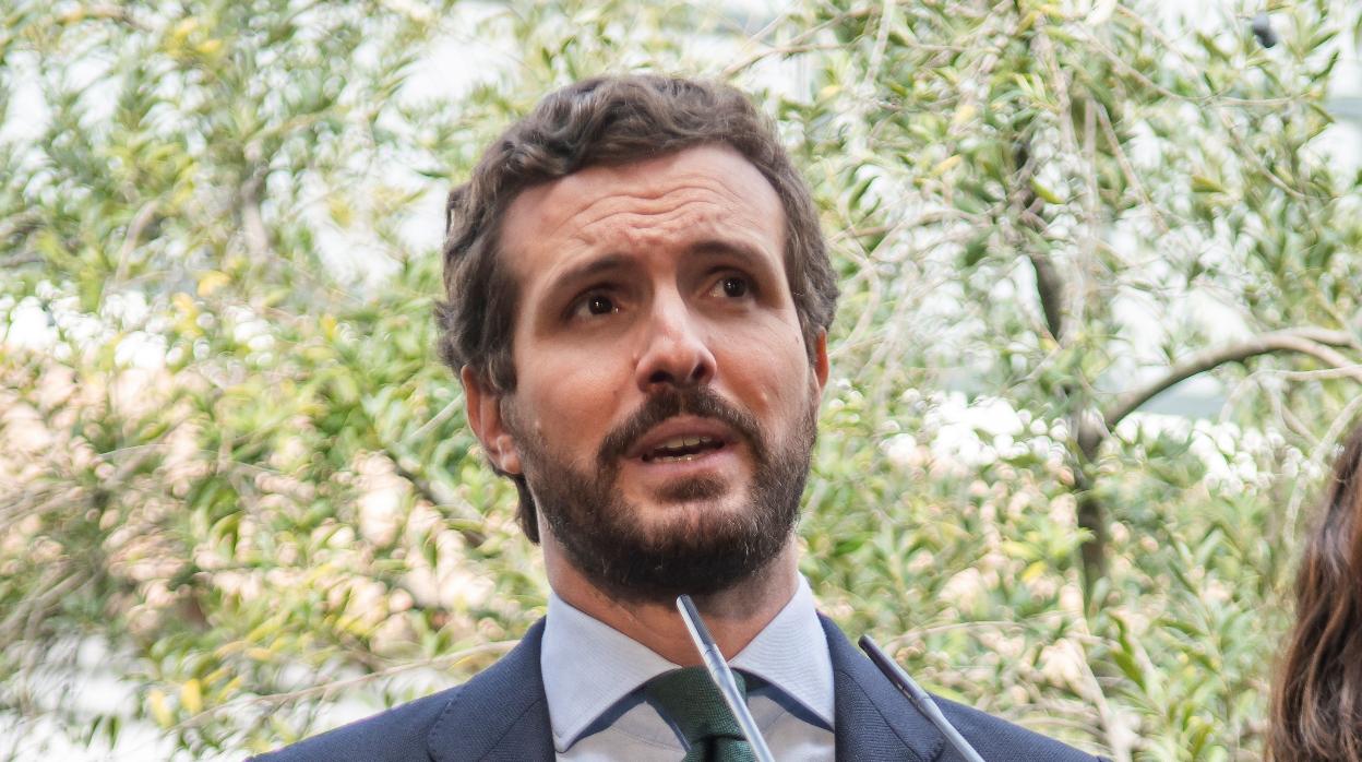 Pablo Casado, esta semana en Sevilla