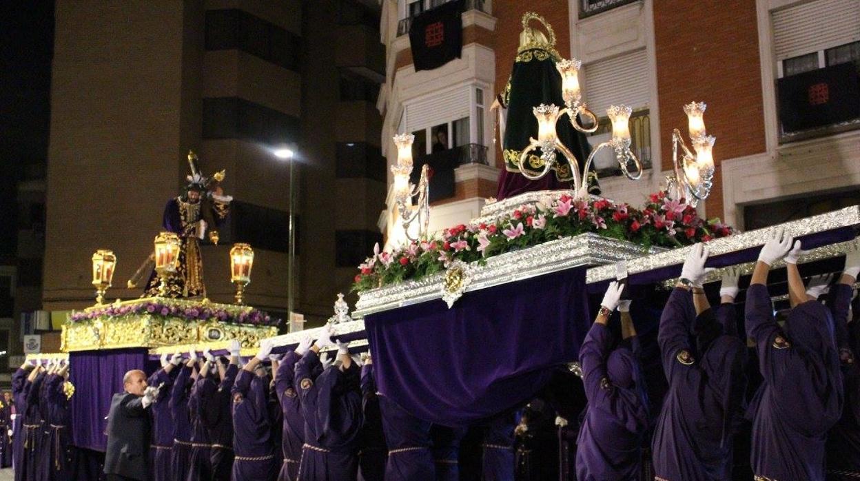 La hermandad procesionará en silencio un tramo el Viernes Santo