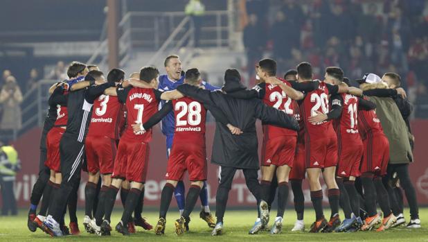 El Mirandés, en un «sueño» tras tumbar el Villarreal y plantarse en semifinales