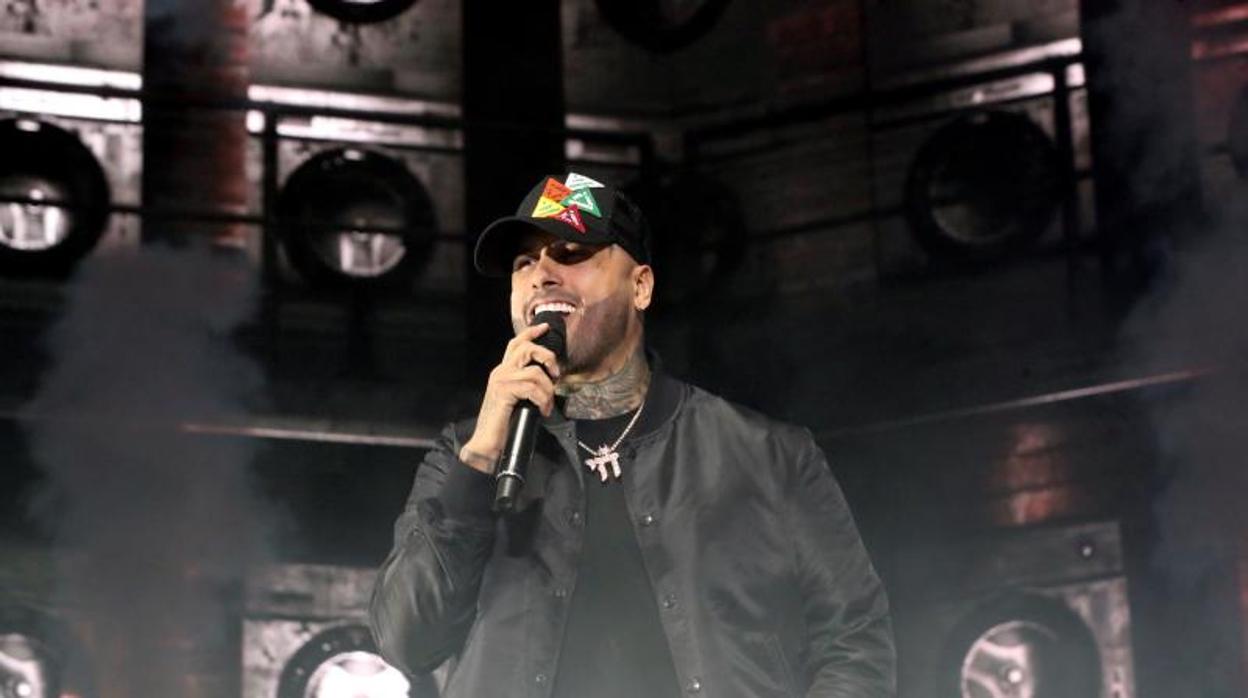 Nicky Jam en un concierto en Madrid el año pasado