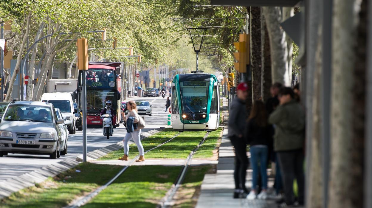 El Trambesòs, cerca de la plaza de les Glòries