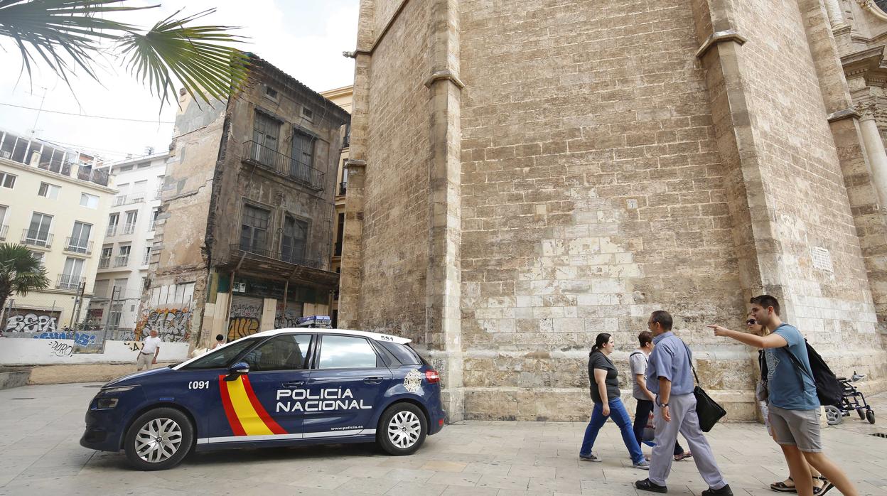 Un coche de la Policía Nacional en una imagen de archivo