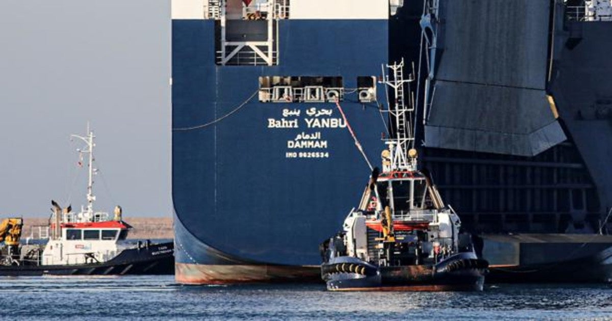 Atraca en Bilbao un barco saudí señalado por transportar armas