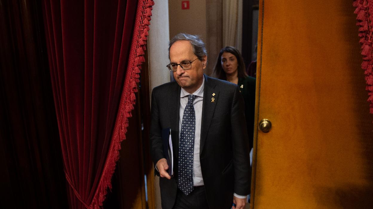 Torra no tiene quien le responda las cartas que envía al extranjero