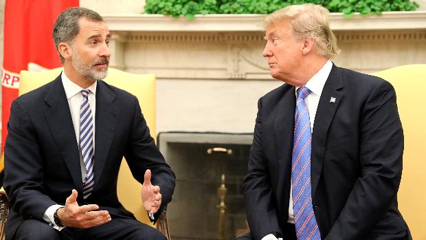 Los Reyes harán en abril la primera visita de Estado a Estados Unidos en 20 años, invitados por Trump