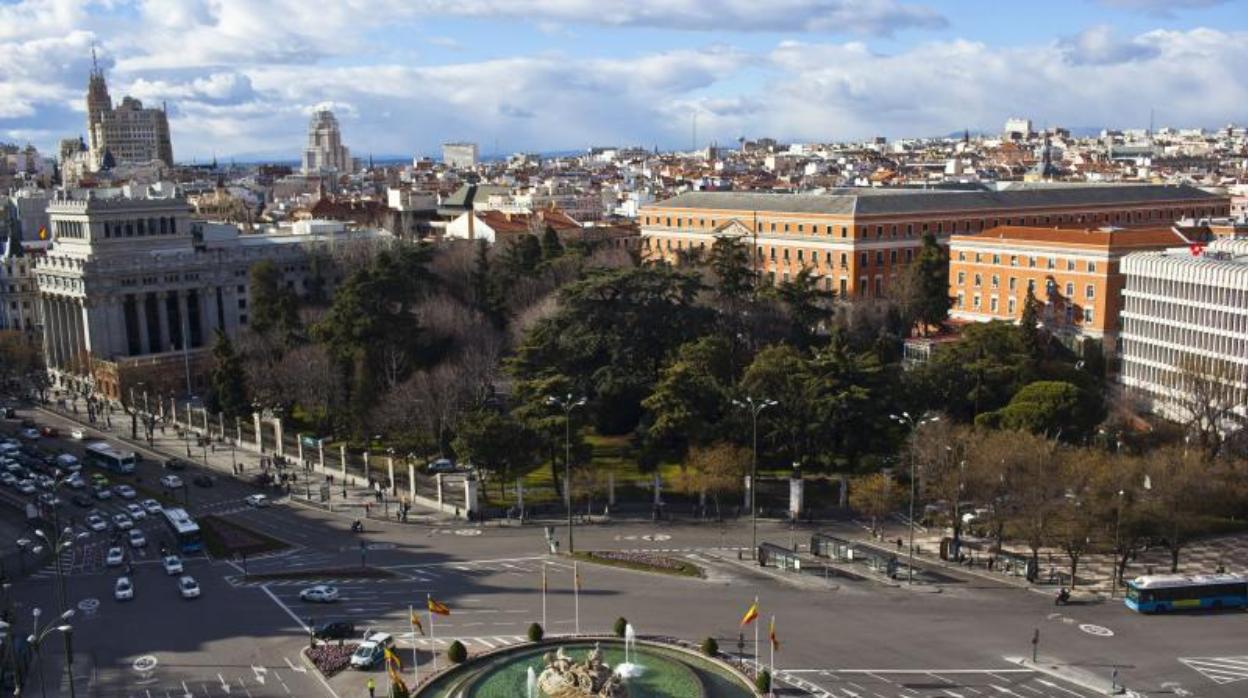 Jardines y Palacio de Buenavista, sede del Cuartel General del Ejército, donde prestaba servicio el militar fallecido