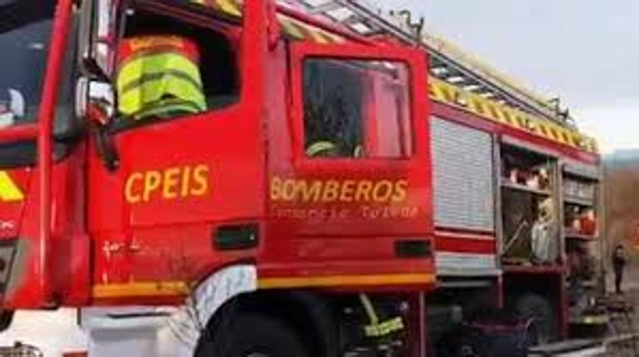 Bomberos del Consorcio Provincial de Toledo han intervenido en el incendio