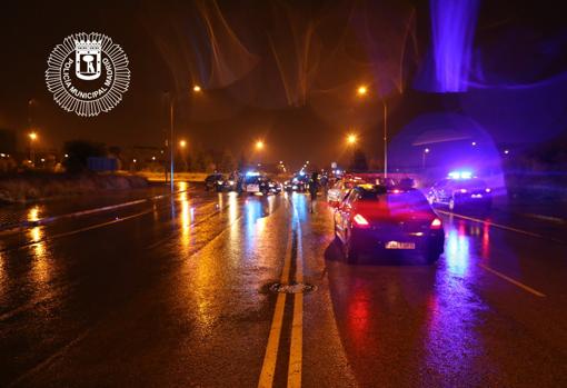 Control policial efectuado el pasado mes de octubre en La Atalayuela