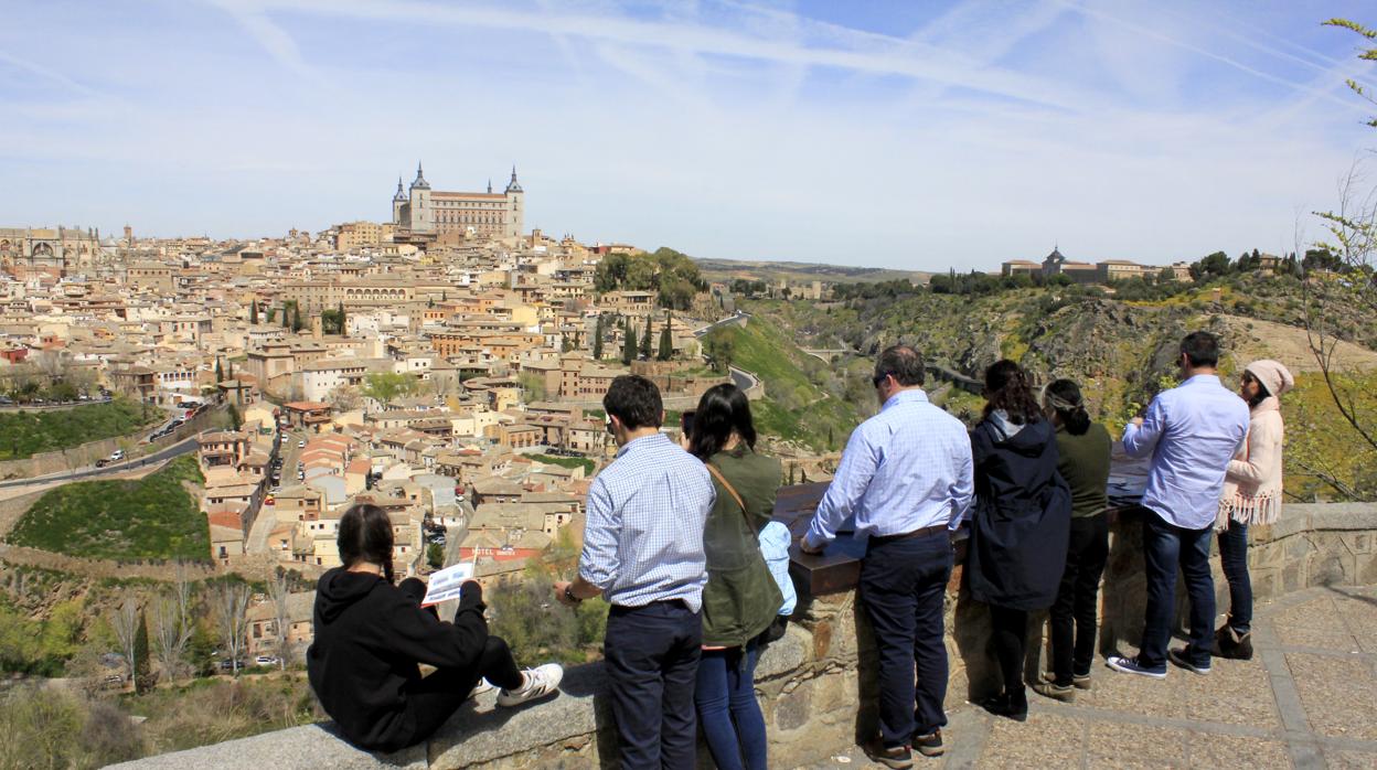 Turistas en el Valle