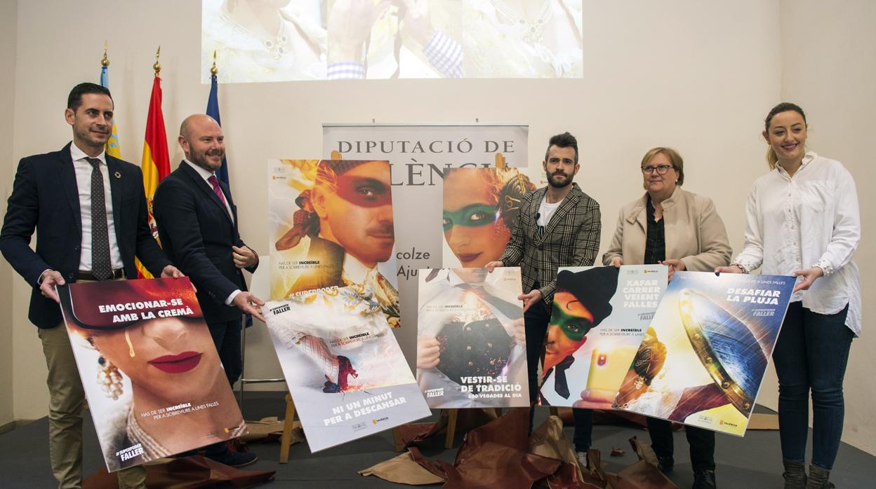 Presentación de la campaña de Fallas 2020 de la Diputació de València