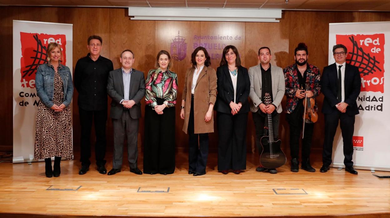 Isabel Díaz Ayuso presenta la programación de la Red de Teatros