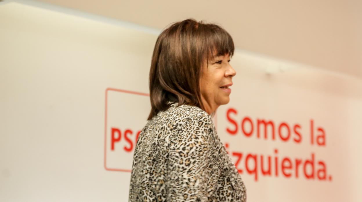 Cristina Narbona, presidenta del PSOE