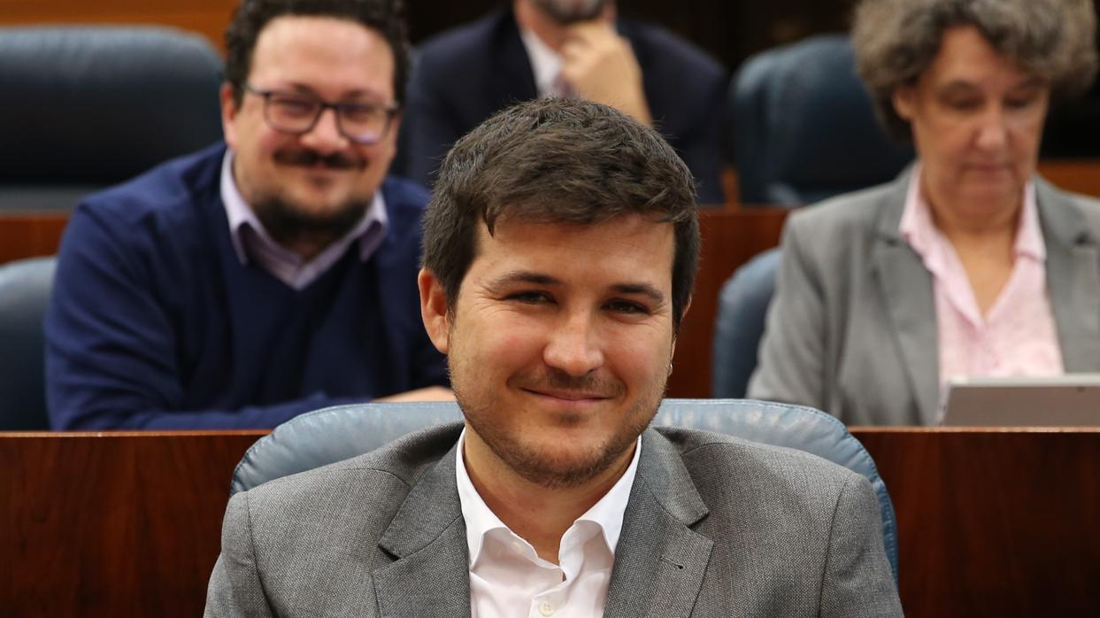 Pablo Gómez-Perpinyà, portavoz de Más Madrid en la Asamblea,